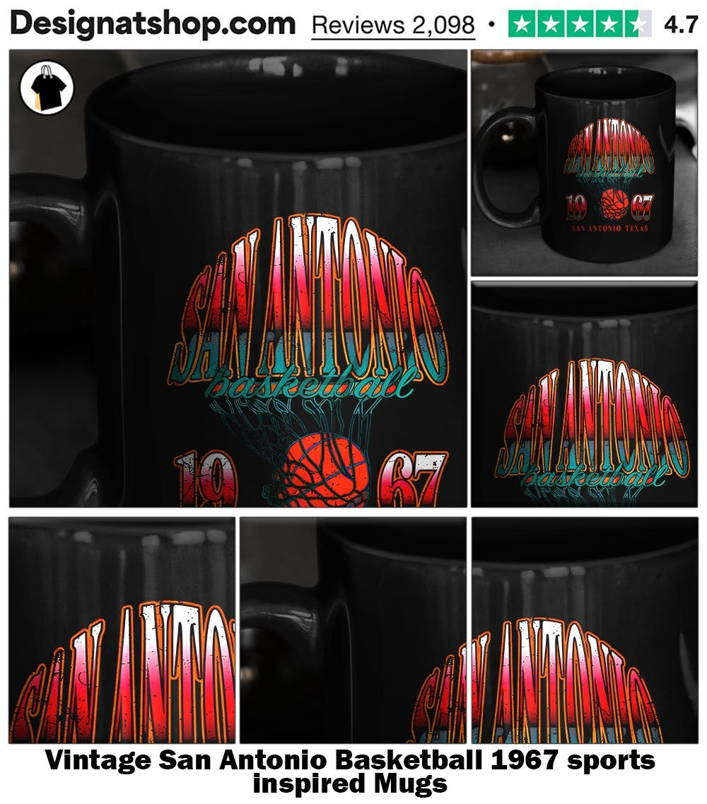 Vintage San Antonio Basketball 1967 sports inspired shirt