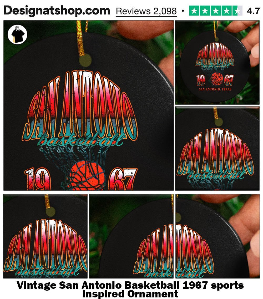 Vintage San Antonio Basketball 1967 sports inspired shirt