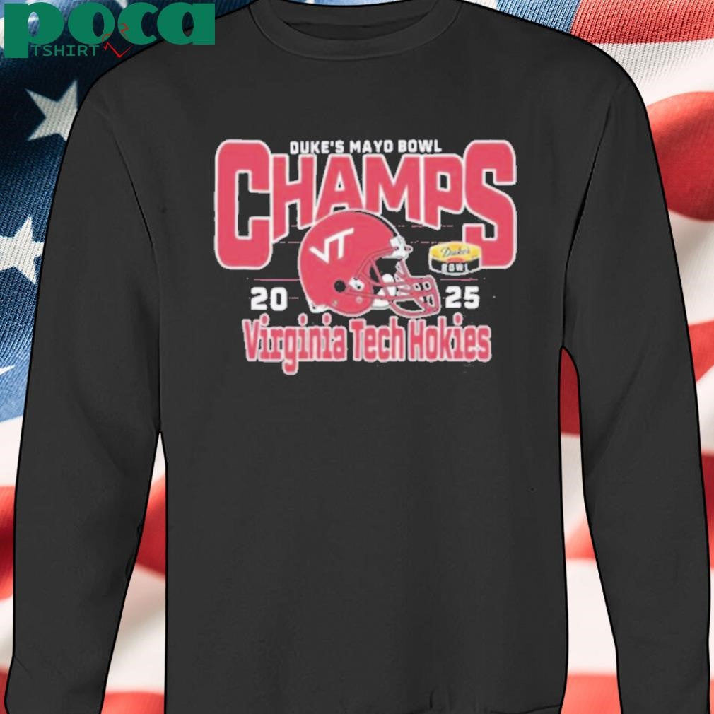 Virginia Tech Hokies Football Are 2025 Duke’s Mayo Bowl Champions T shirt