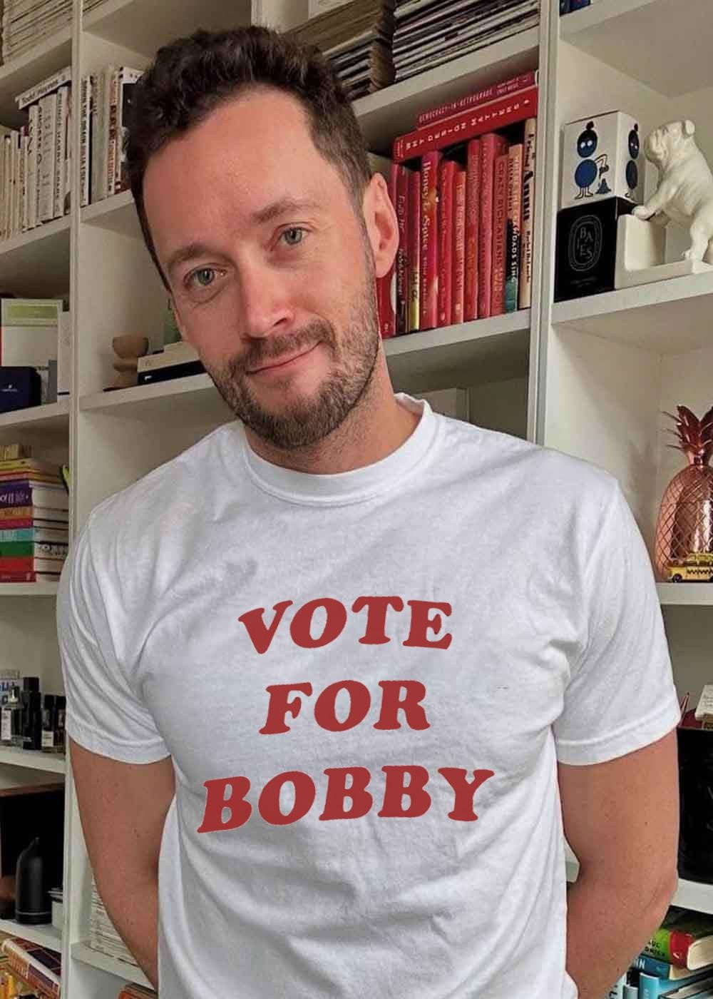 Vote for Bobby Retro Style T-Shirt