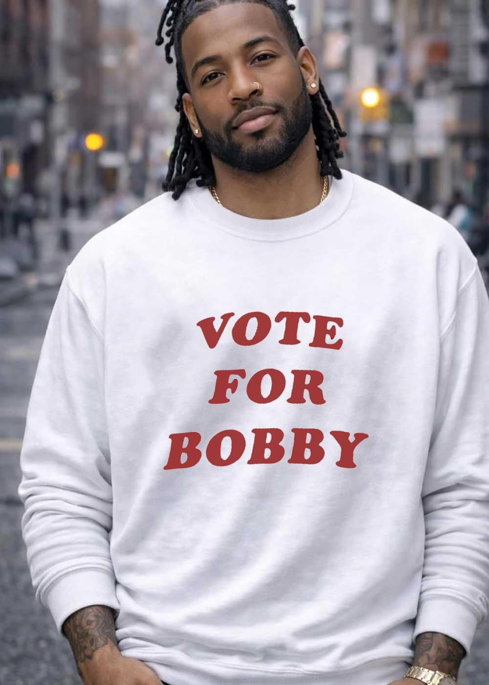 Vote for Bobby Retro Style T-Shirt