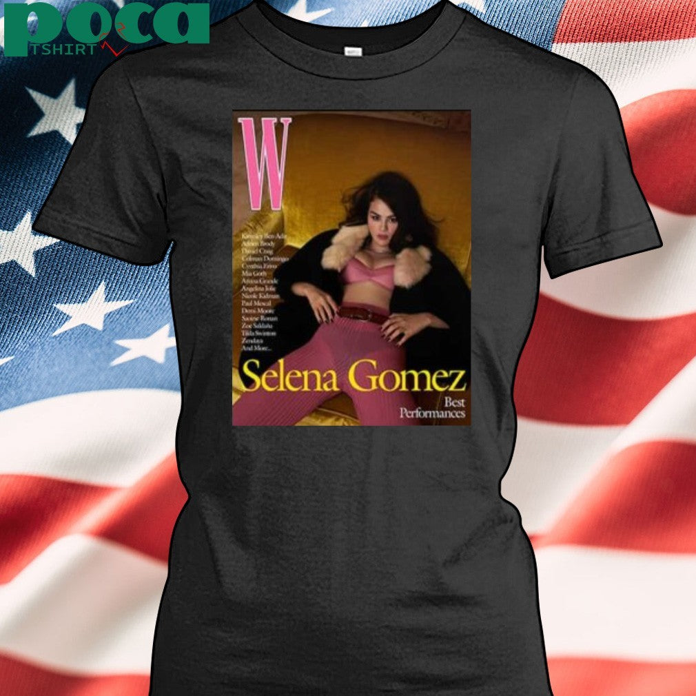 W Magazine The Art Issue Best Performances Selena Gomez Cover Volume One Merchandise T-Shirt