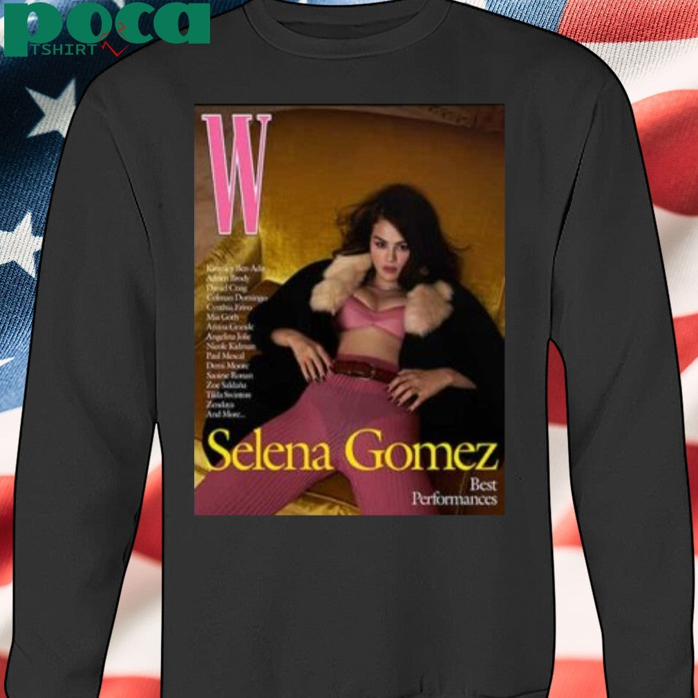 W Magazine The Art Issue Best Performances Selena Gomez Cover Volume One Merchandise T-Shirt