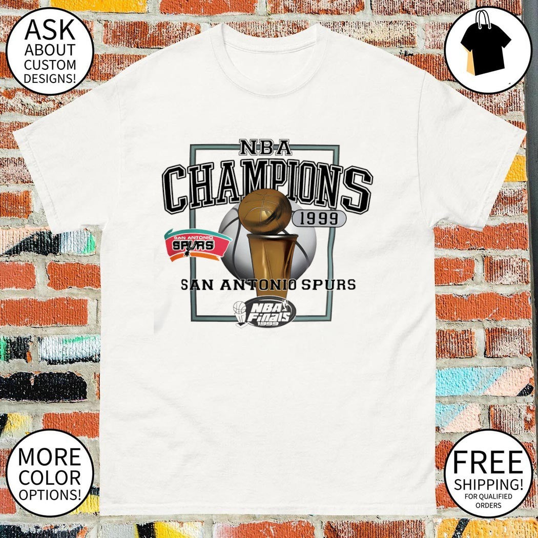 Spurs 1999 Championship NBA Finals shirt