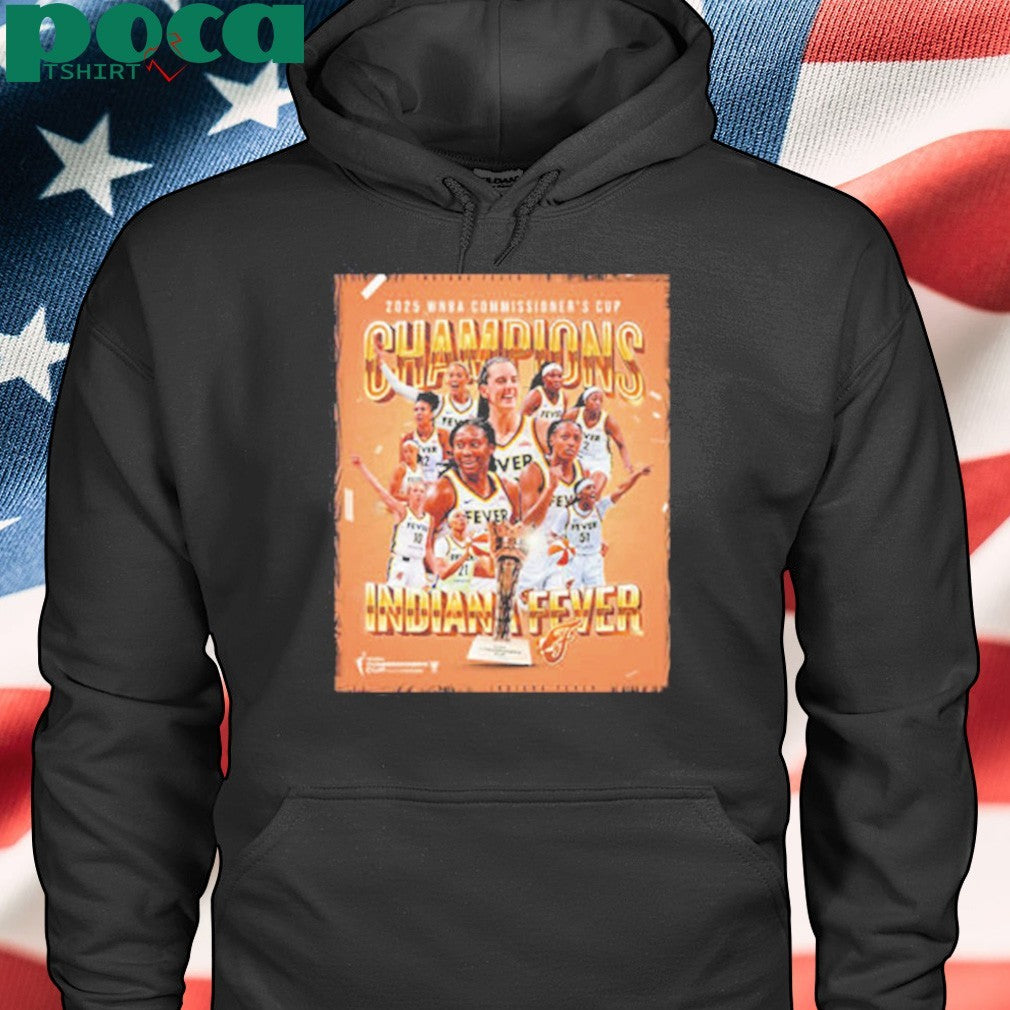 WNBA Indiana Fever Wins 2025 WNBA Commissioner’s Cup Champions Unisex T-Shirt