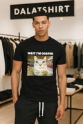 Wait I’m GOATED Funny Tabby Cat Expression shirt
