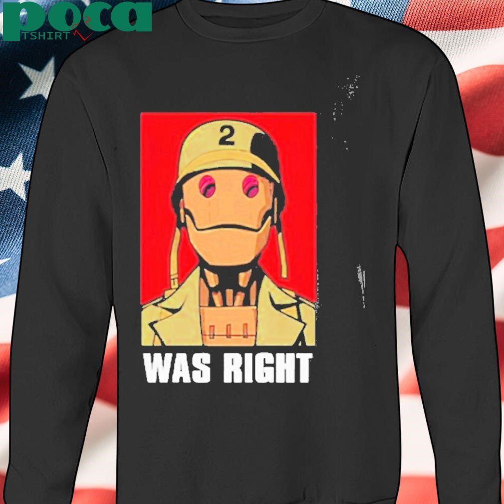 War Never Changes Onision Dotcom Gi Robot Was Right T Shirt