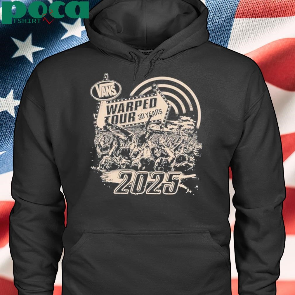 Warped Tour 30 Years Crowd Surf New Shirt