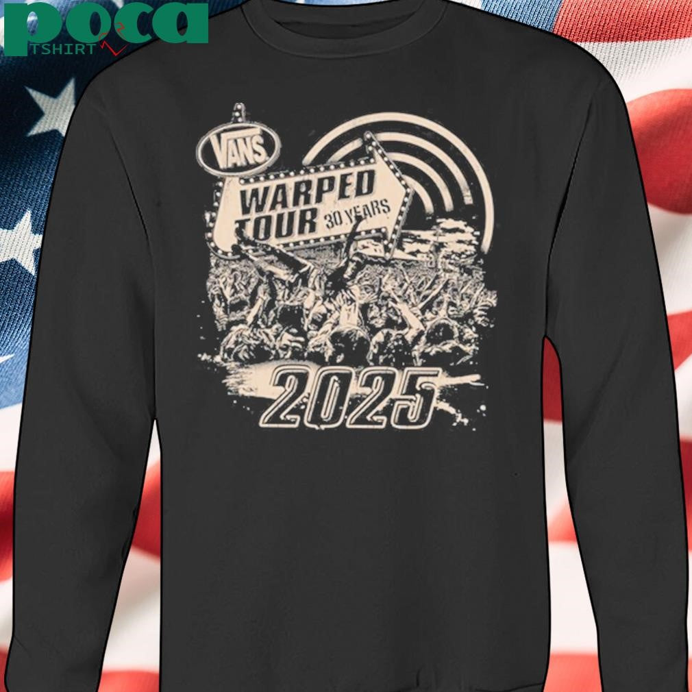 Warped Tour 30 Years Crowd Surf New Shirt