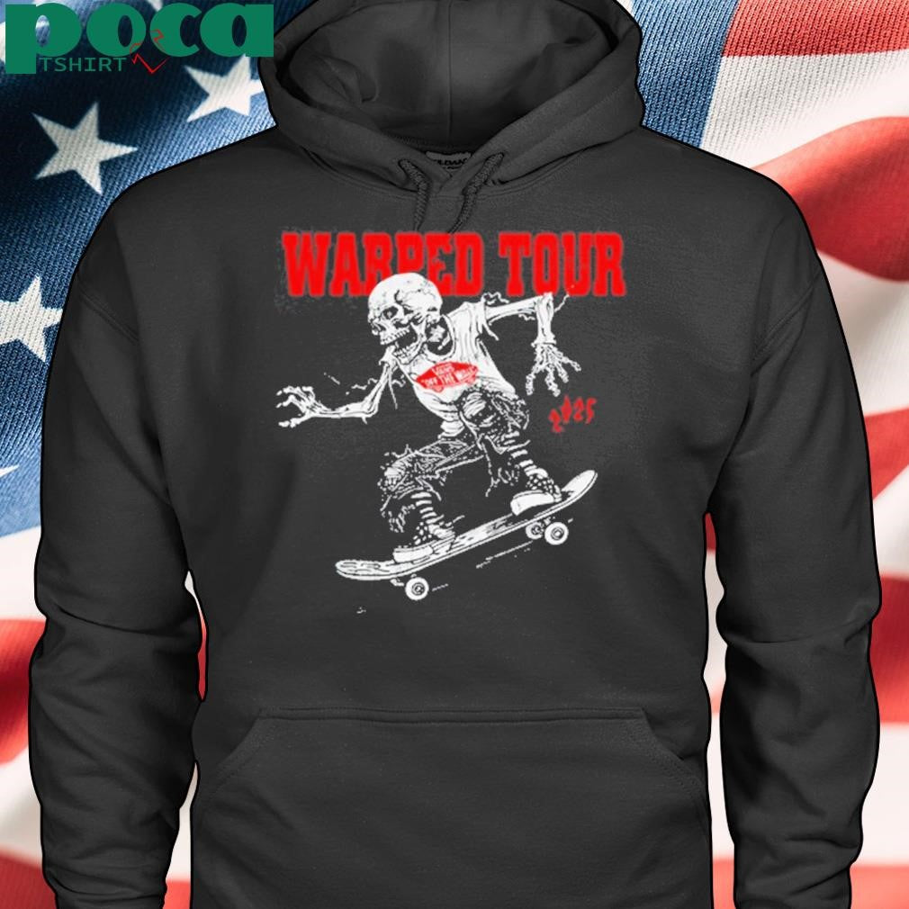 Warped Tour 30 Years Skate Skull 2025 Shirt