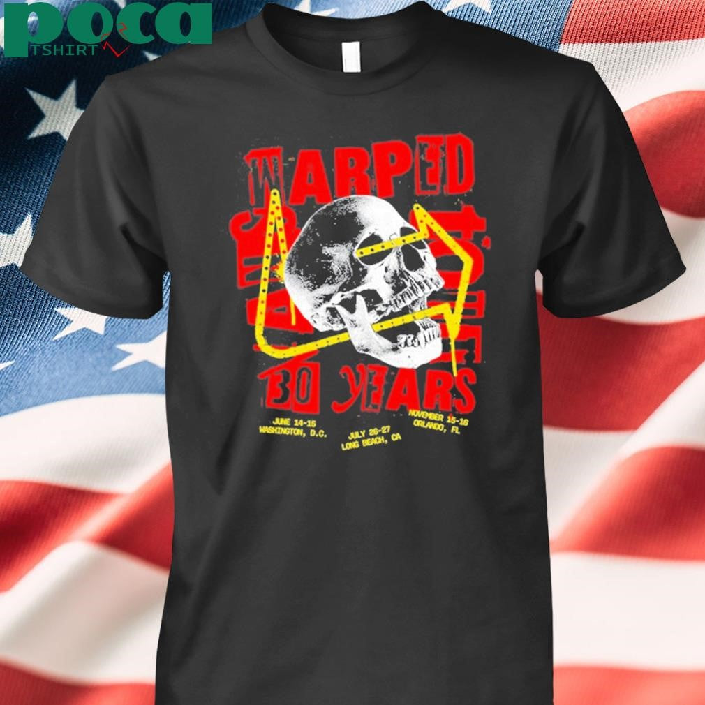 Warped Tour 30 Years shirt