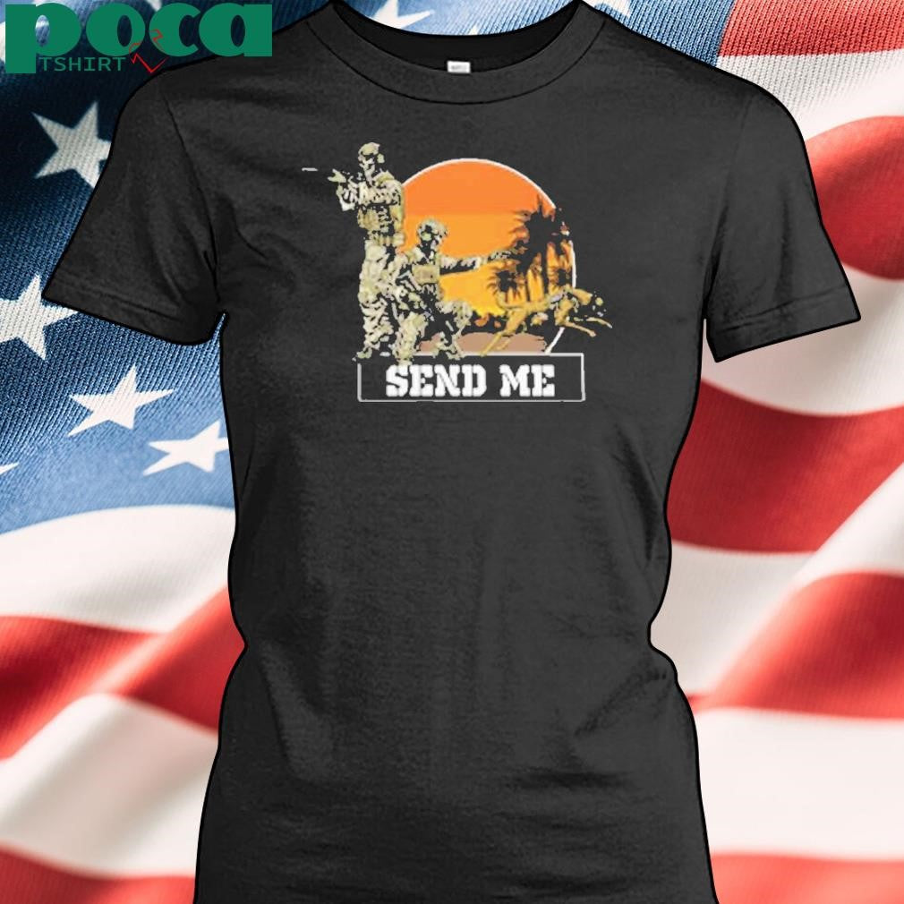 Was Dogs Association K9 Addicts Send Me Palm Trees Shirt