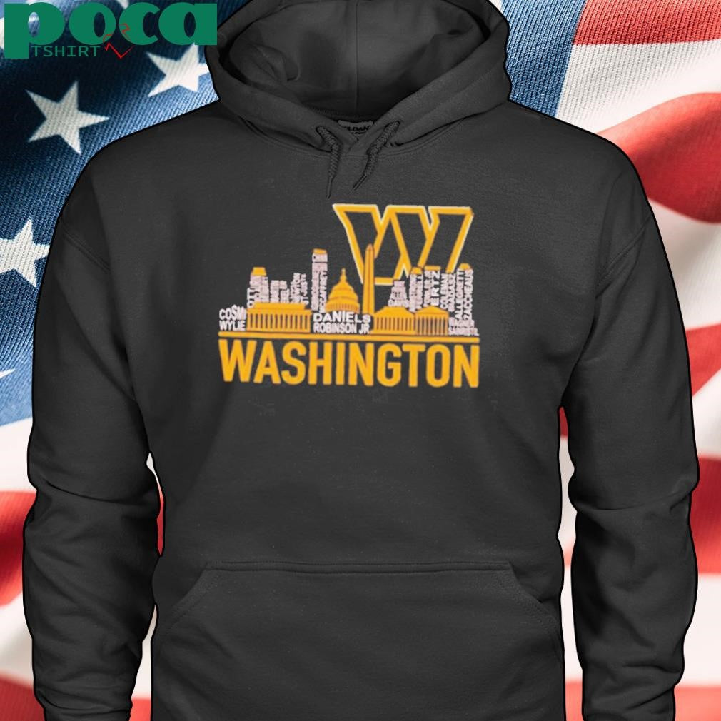 Washington Commanders 2025 Enjoying The Championship City Skyline shirt