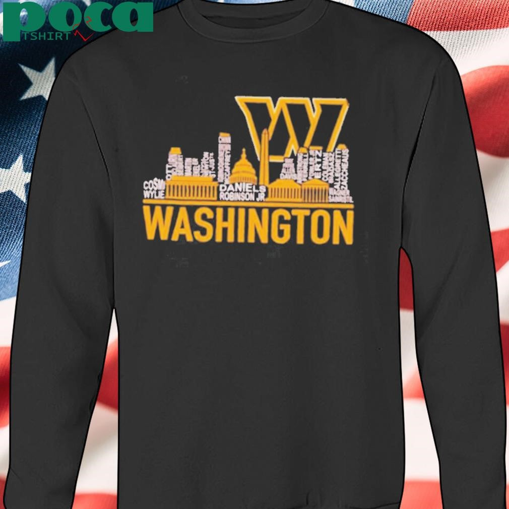 Washington Commanders 2025 Enjoying The Championship City Skyline shirt