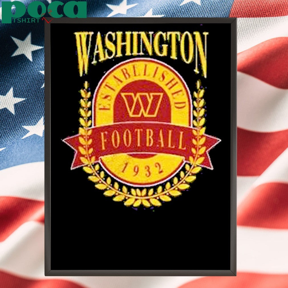 Washington Commanders Football Retro Est 1932 Shirt