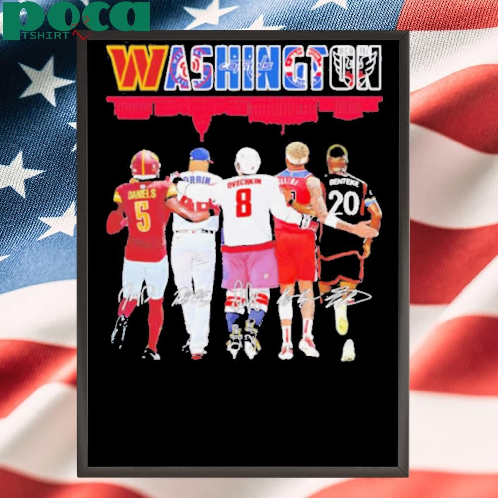Washington DC Sports Legends Collaboration shirt