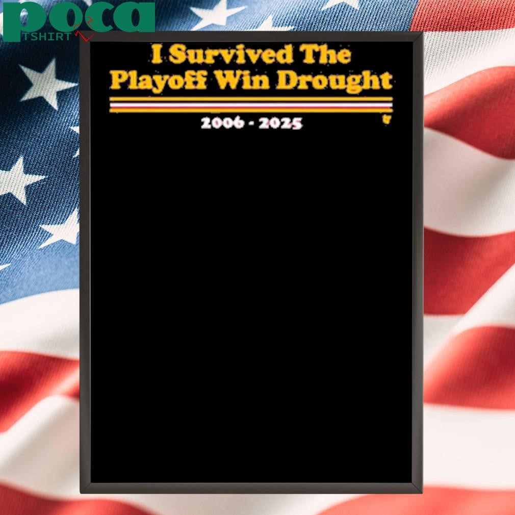 Washington Football I Survived the Playoff Win Drought T-Shirt