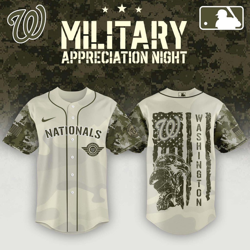 Washington Nationals Armed Forces Day Jersey