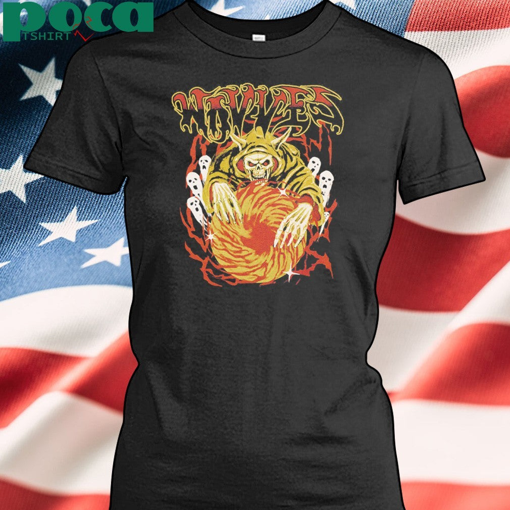 Wavves North American Summer Tour 2025 Merch Tee Horned Skull Unisex T-Shirt
