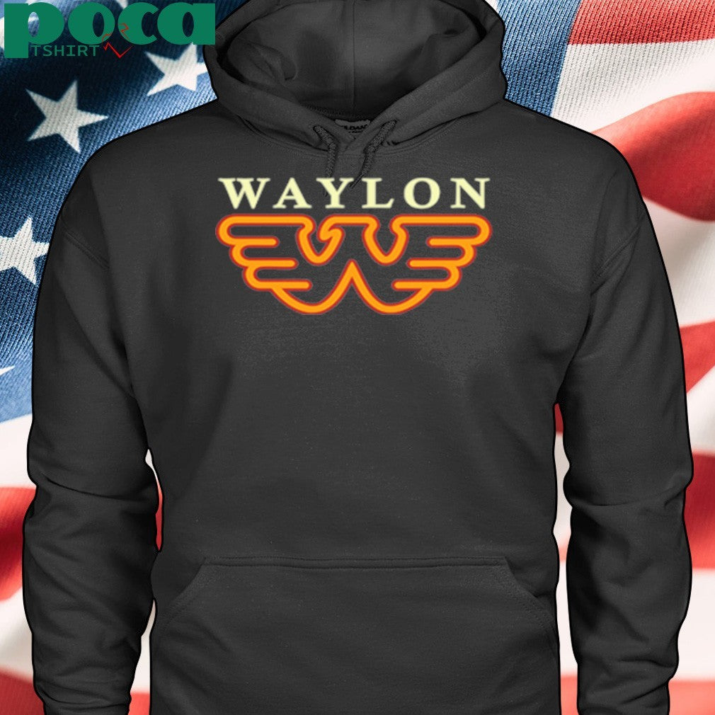 Waylon Jennings Silver Flying shirt