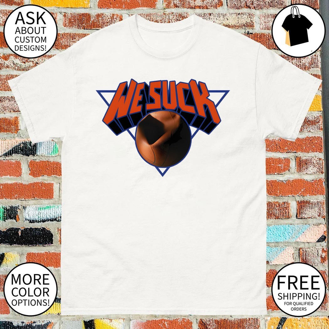 We NY Knicks Suck logo shirt