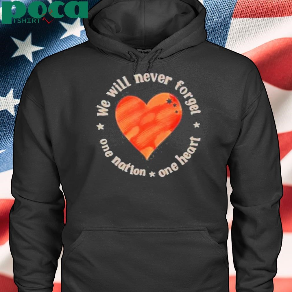 We Will Never Forget One Nation One Heart Bibas Family Shirt