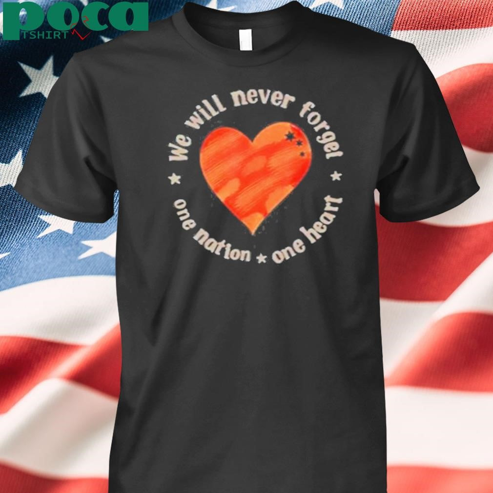 We Will Never Forget One Nation One Heart Bibas Family Shirt