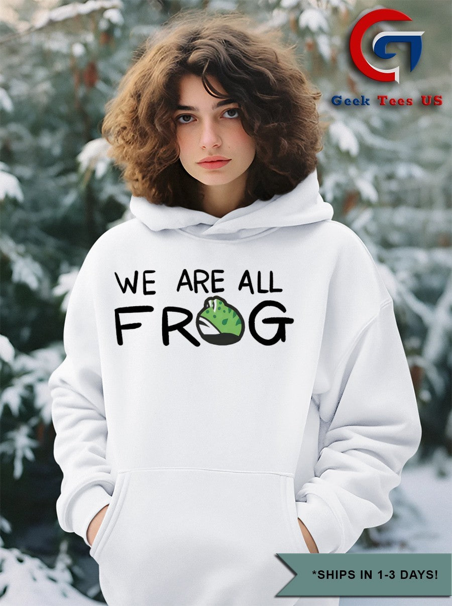 We are all frog Portland Frog shirt