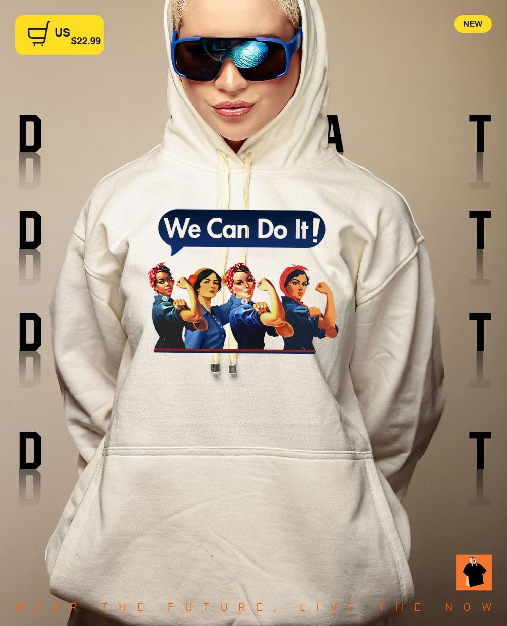 We can do it Rosie the Riveter Style Inclusive Feminist Women’s Rights Month shirt