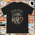 We the people America 250th Anniversary 4th of July 1776 2026 shirt
