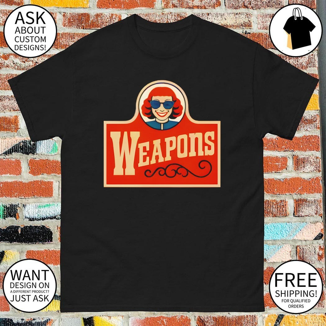 Weapons Zach Cregger Wendy’s funny movie shirt