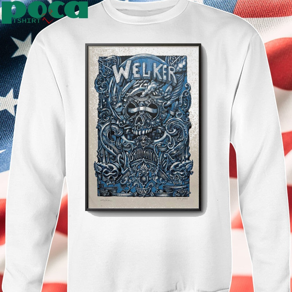 Welker July 23, 2025 Brooklyn, NY Tour Poster shirt