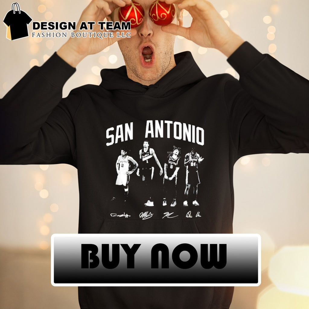 Wembanyama Dylan Harper Castle San Antonio Spurs Basketball signatures shirt