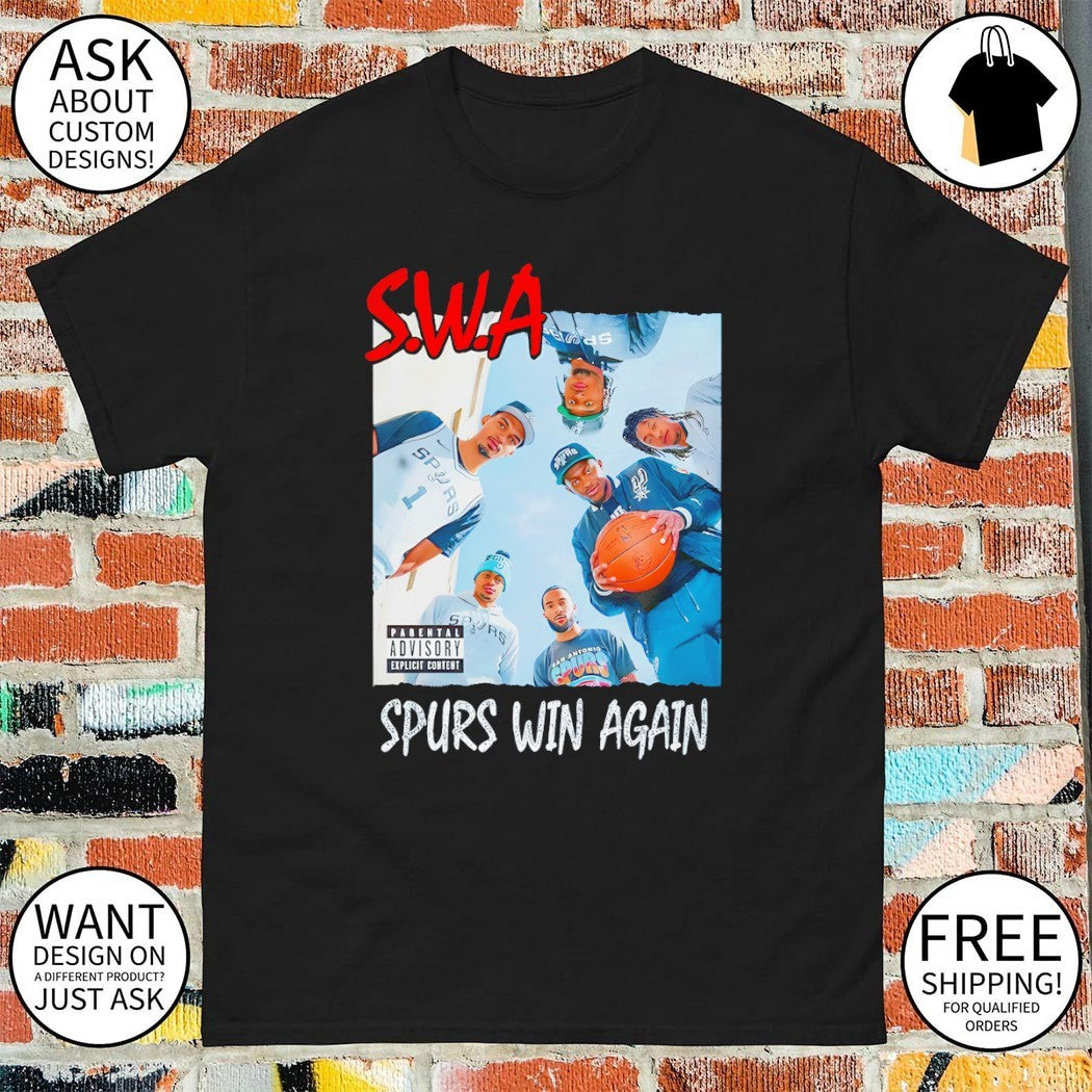 Wembanyama Stephon Castle De’Aaron Dylan Harper San Antonio Spurs win again SWA vintage shirt