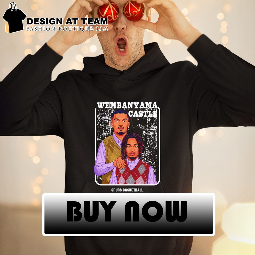 Wembanyama and Castle Step Brothers San Antonio Spurs Basketball vintage NBA 2026 shirt