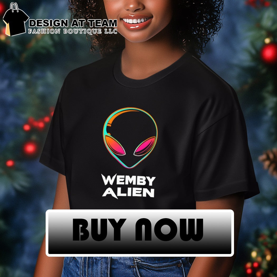 Wemby Alien San Antonio Spurs Fiesta shirt
