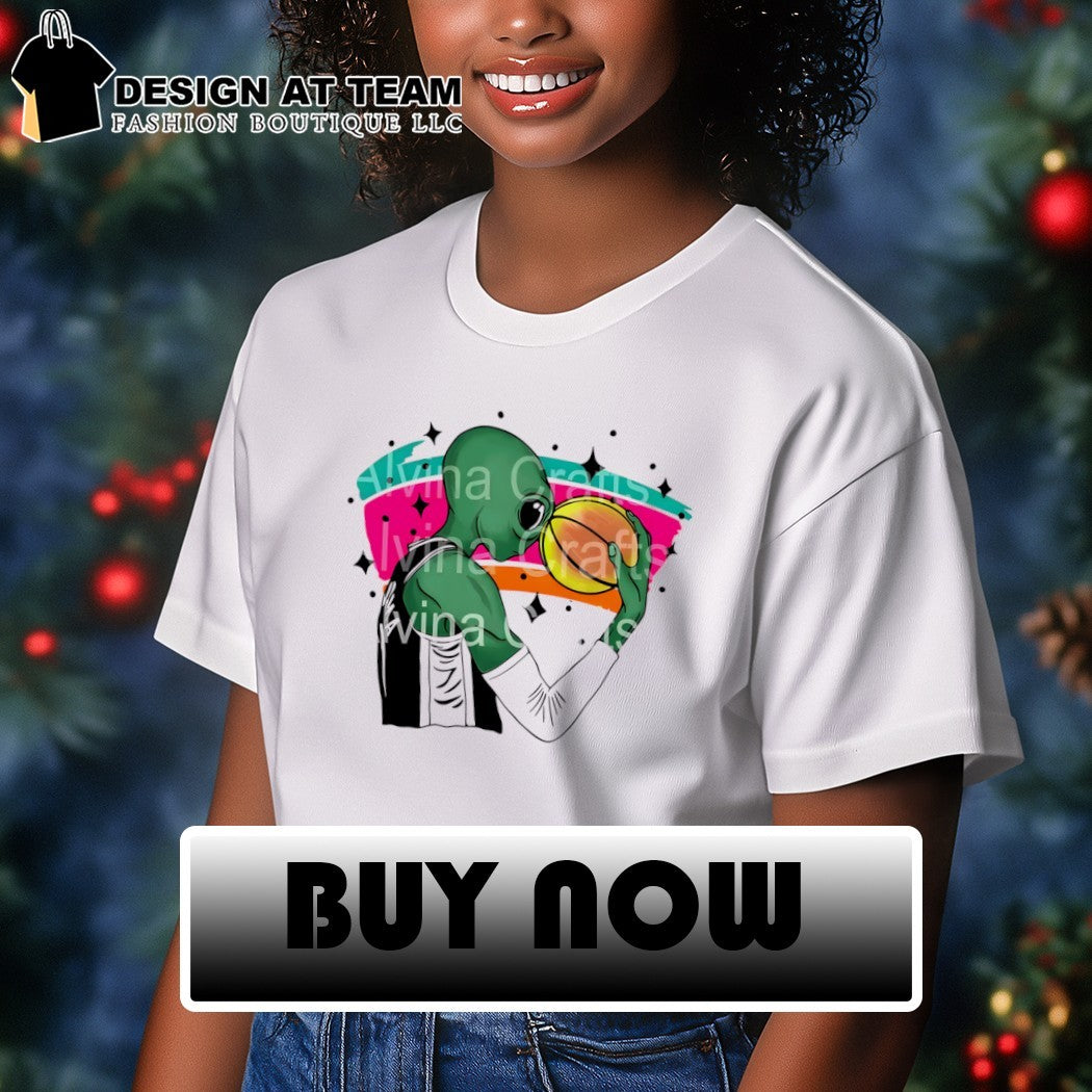 Wemby Alien Victor Wembanyama Space San Antonio Spurs Basketball 2026 NBA Finals 90s style shirt