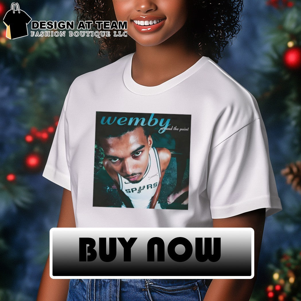 Wemby Around the Paint Victor Wembanyama San Antonio Spurs Basketball Fiesta 2026 vintage photo shirt