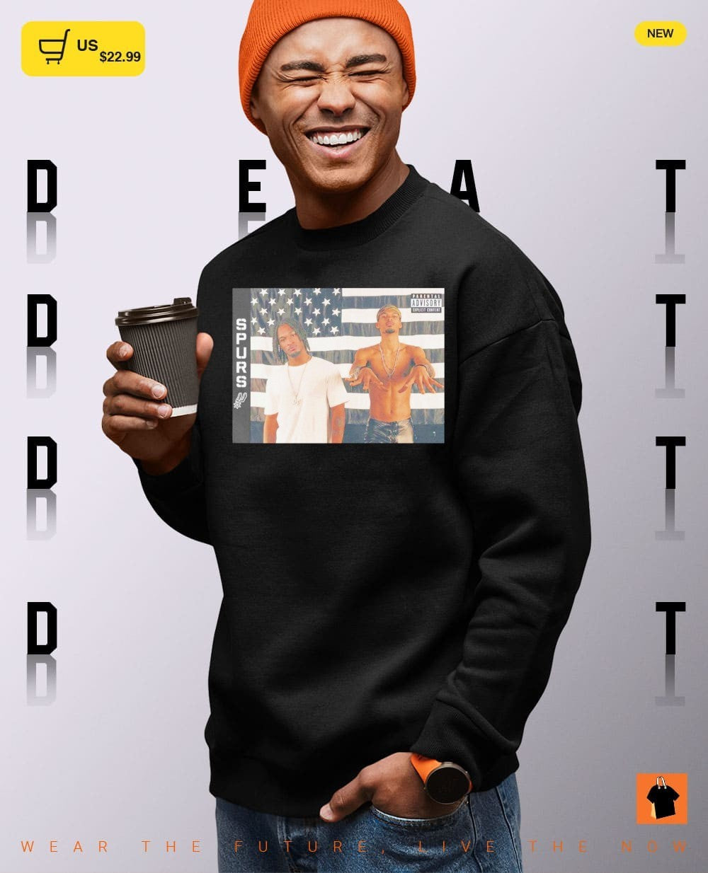 Wemby Castle Stankonia-Inspired Parody Spurs shirt