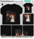 Wemby F.A.F.O. Spurs Basketball Graphic shirt