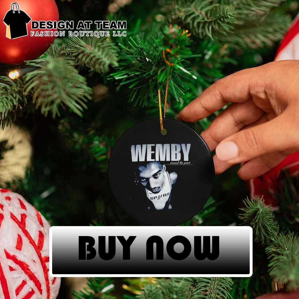 Wemby around the point Victor Wembanyama San Antonio Spurs Basketball NBA 2026 shirt