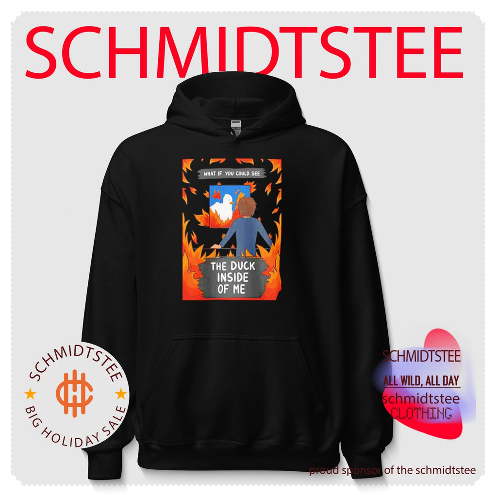 What if you could see the duck inside of me funny duck shirt