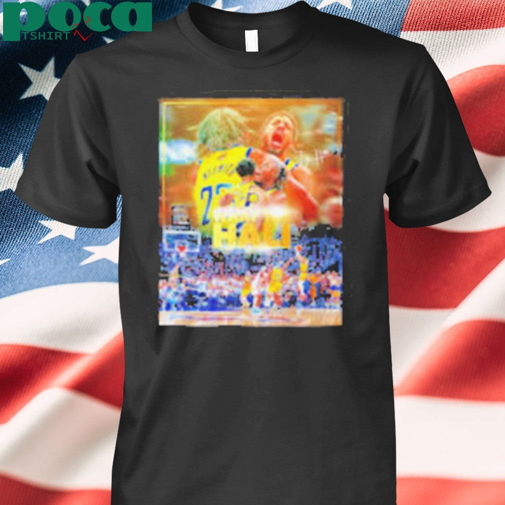 What the Hali Indiana Pacers signature shirt