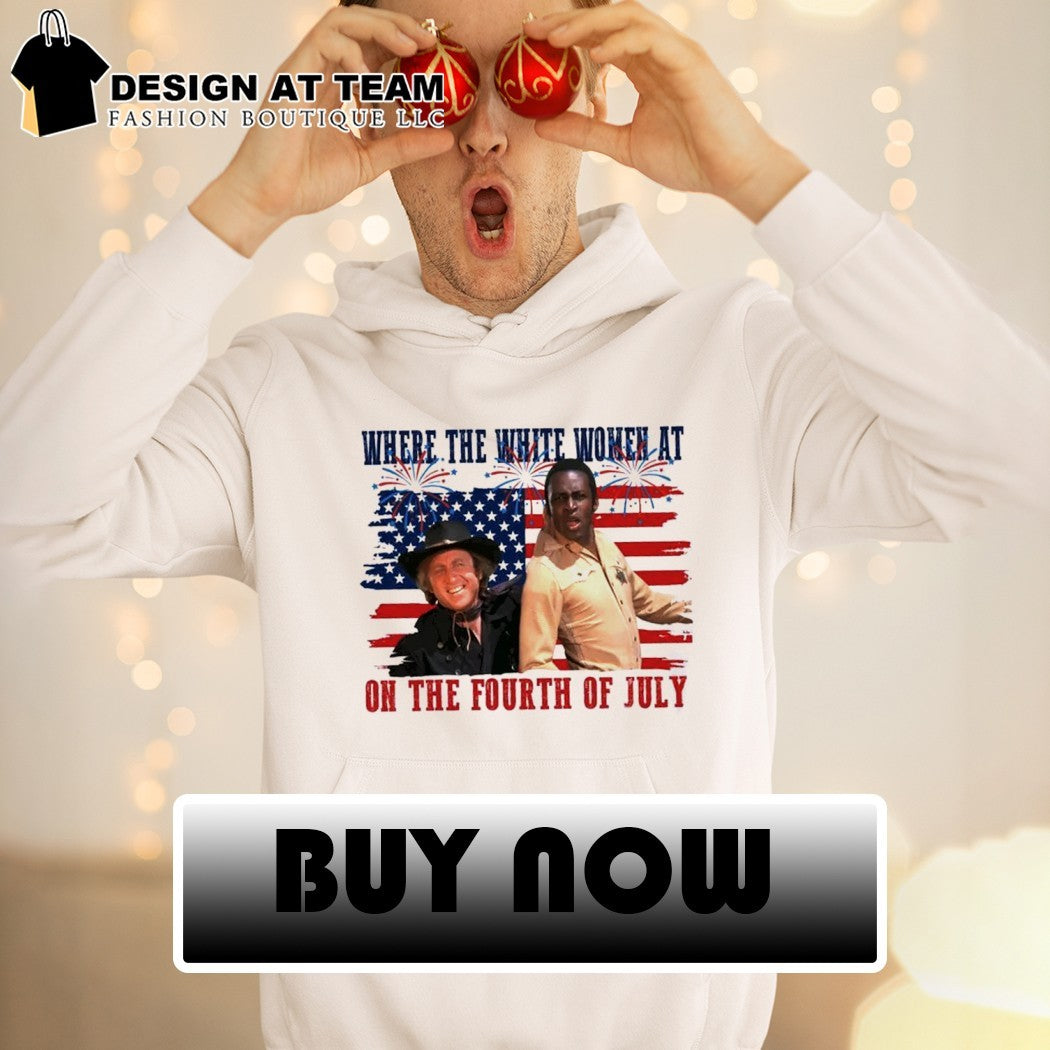 Where the white women at 4th Of July patriotic boxing shirt
