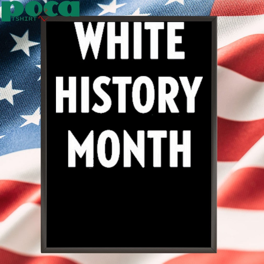 White History Month shirt