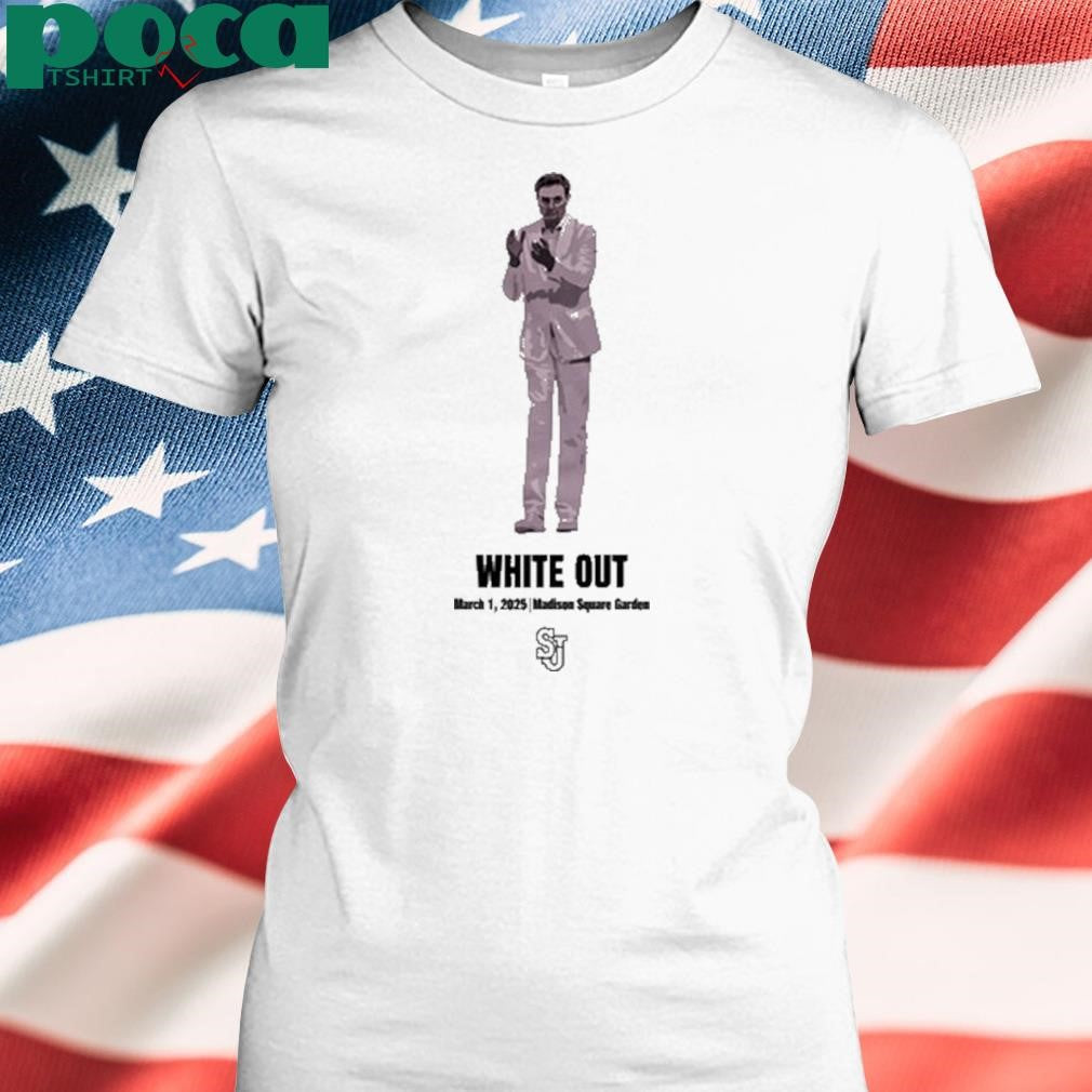 White Out March 1, 2025 Madison Square Garden Shirt