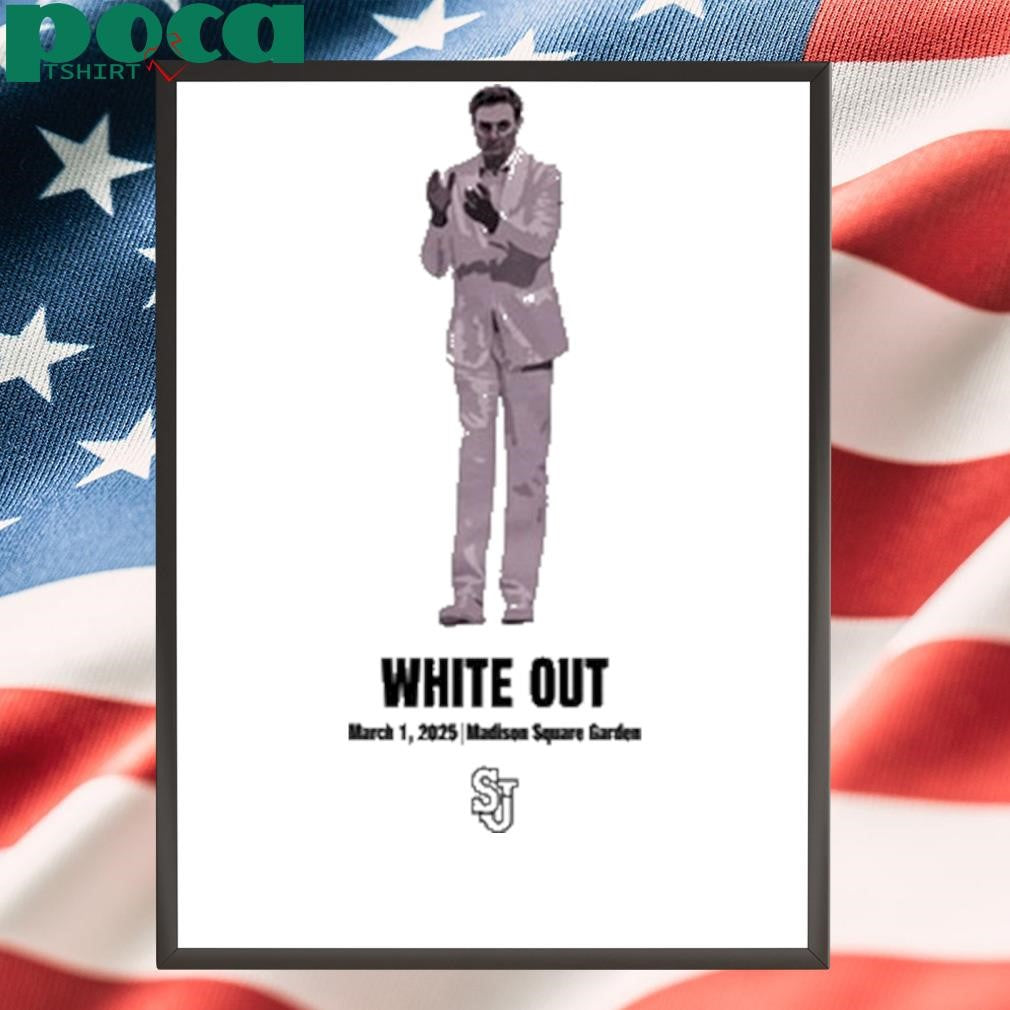 White Out March 1, 2025 Madison Square Garden Shirt