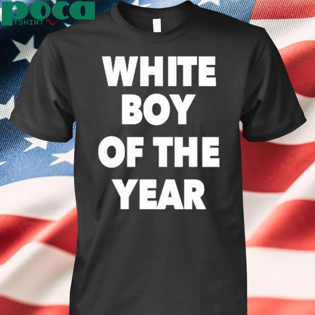 White Βοy Of The Year T-Shirt