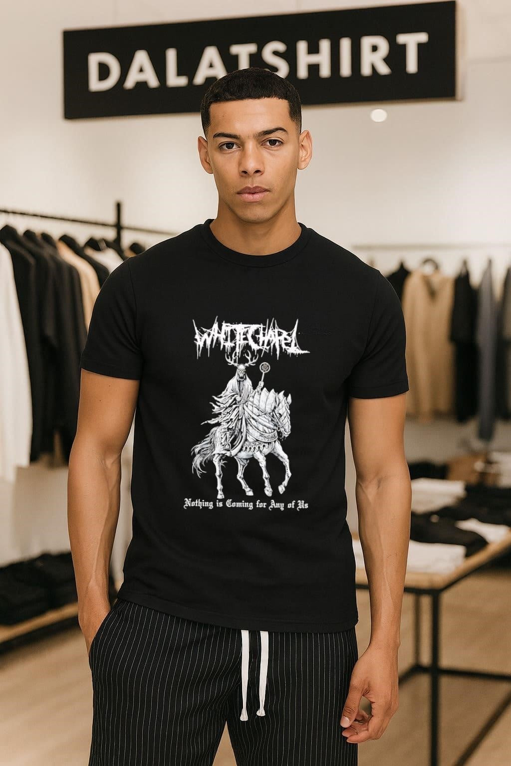 Whitechapel Nothing Is Coming For Any Of Us Horse shirt