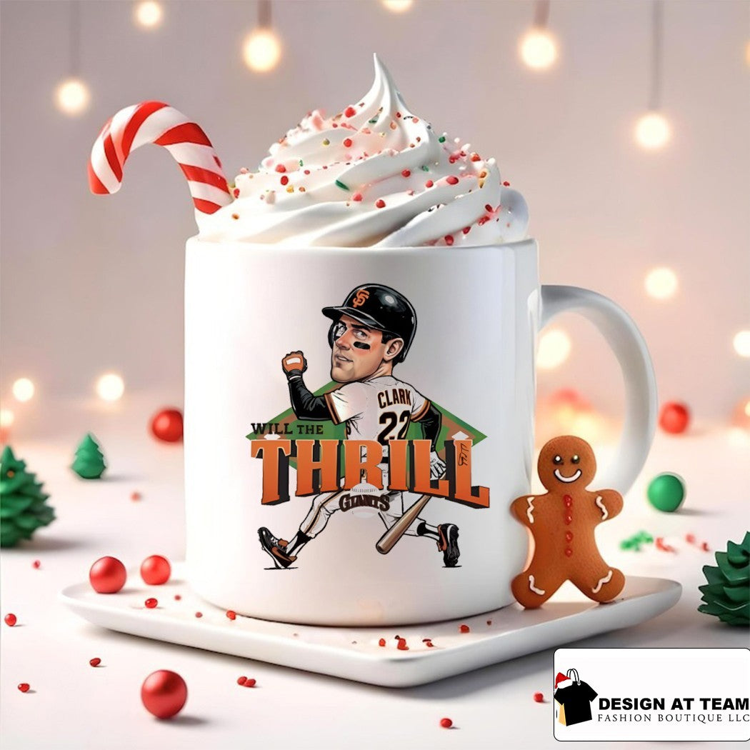 Will Clark San Francisco Giants Baseball Will the Thrill MLB 2026 shirt